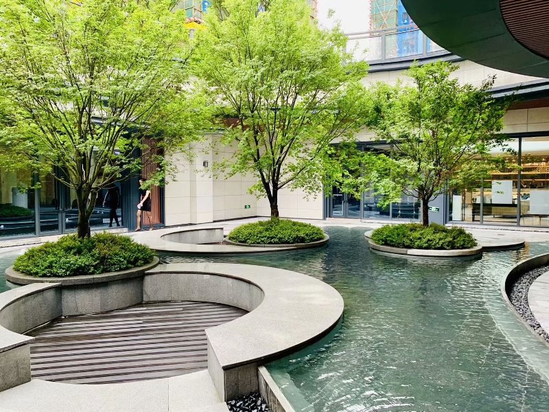 电建地产·成都·洺悦玺小区项目示范区园林景观工程