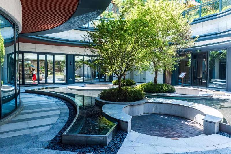 电建地产·成都·洺悦玺小区项目示范区园林景观工程