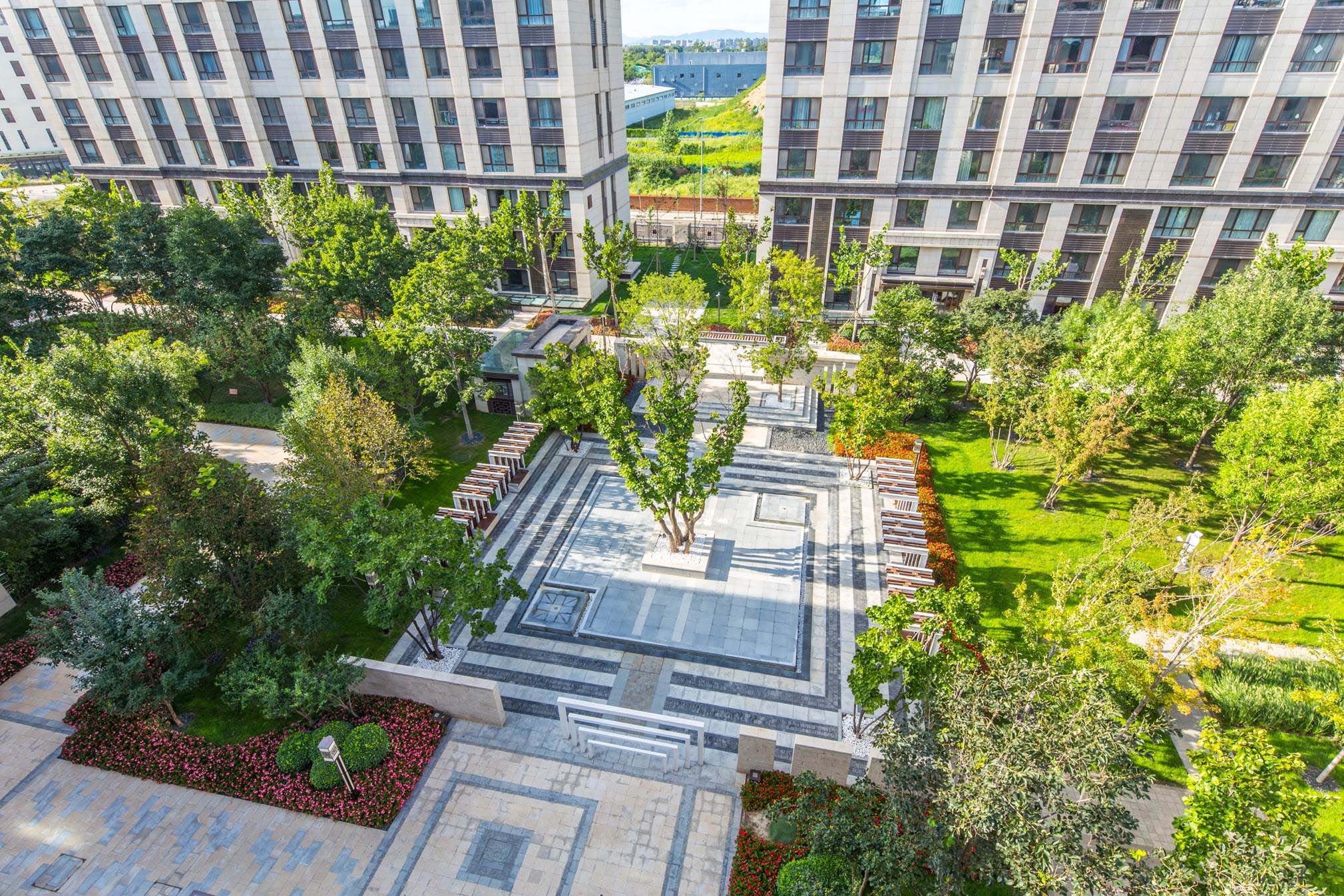 北京城建国誉府景观设计-理工大学2号地