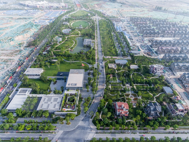 郑州信和理想国中央公园景观设计案