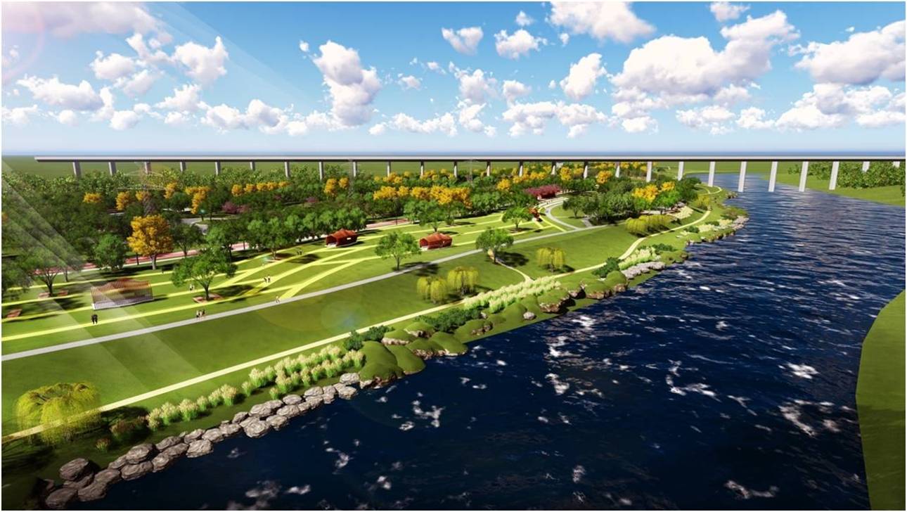 沣河（文教园段）湿地生态公园