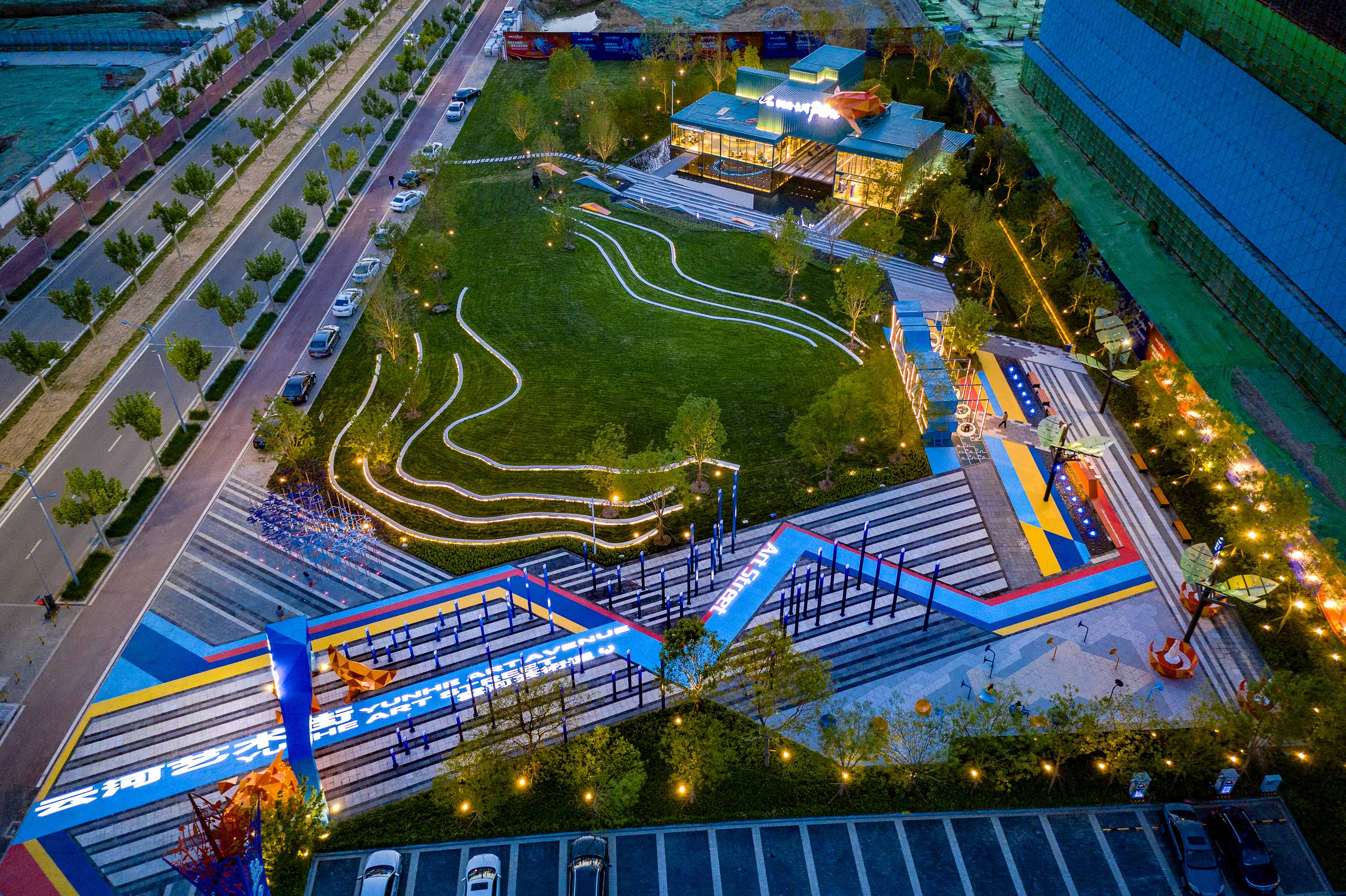 碧桂园云河PARK示范区景观设计