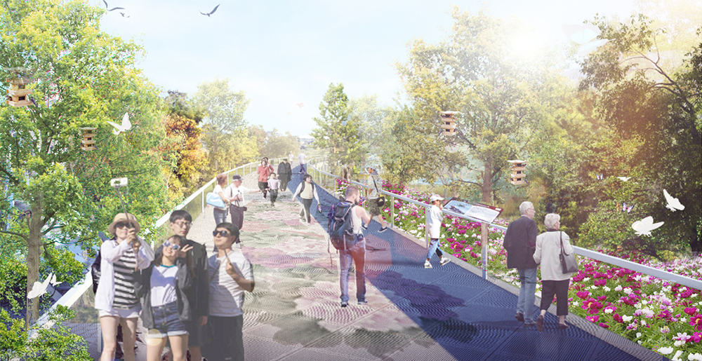 Xi’An Xingfu Green Belt Landscape and Lighting Conceptual Design