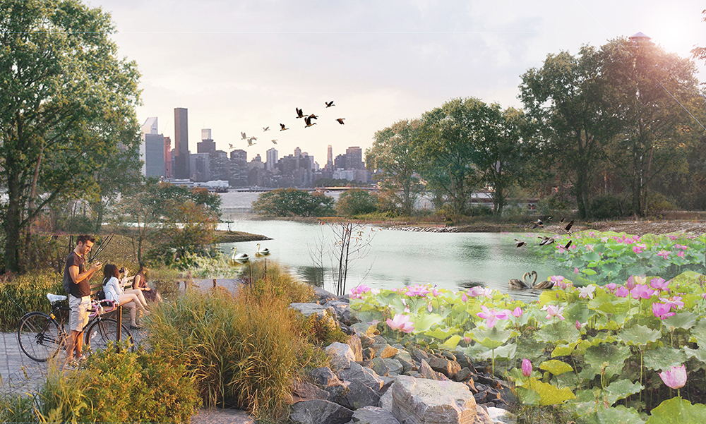 Beijing Lize District 2 River Concept Landscape Design