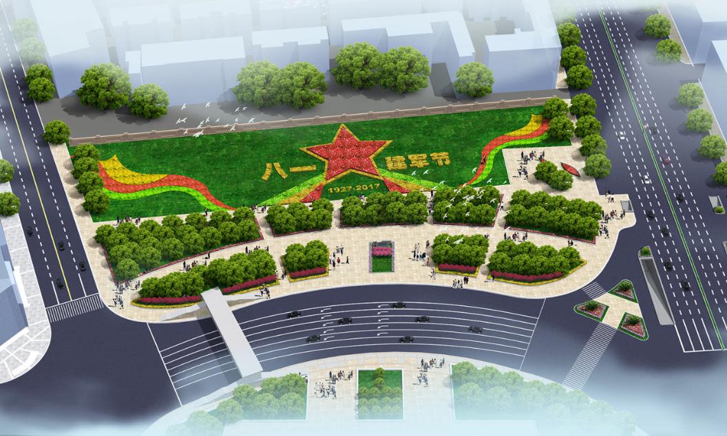 北京中外建八一及周边环境提升改造设计项目