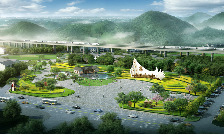 山乡巨变第一村 — 清溪村提质改造工程景观设计