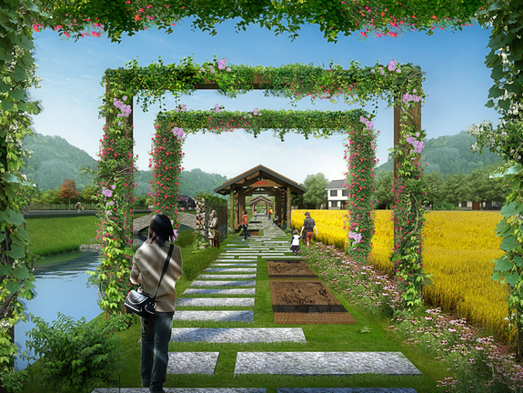 山乡巨变第一村 — 清溪村提质改造工程景观设计