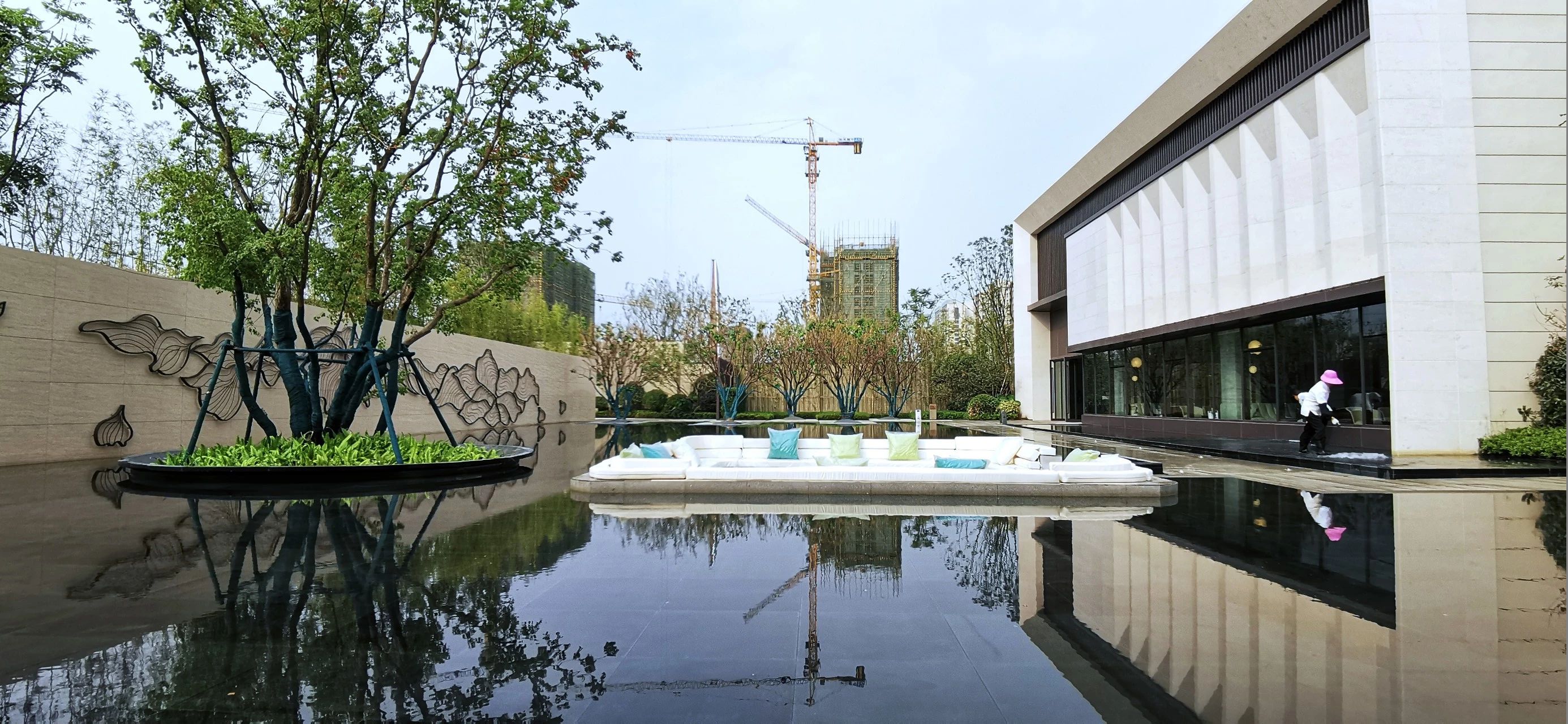 跳马园林-武汉金茂悦示范区景观工程