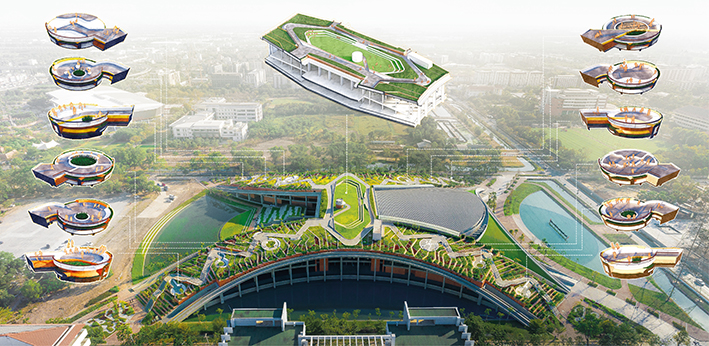LANDPROCESS | 泰国国立法政城市屋顶农场