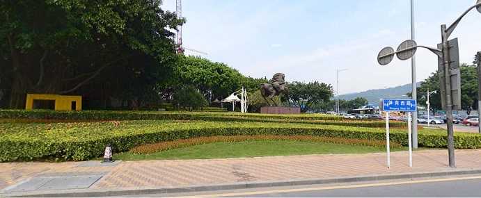 皇岗北广场休闲带项目设计