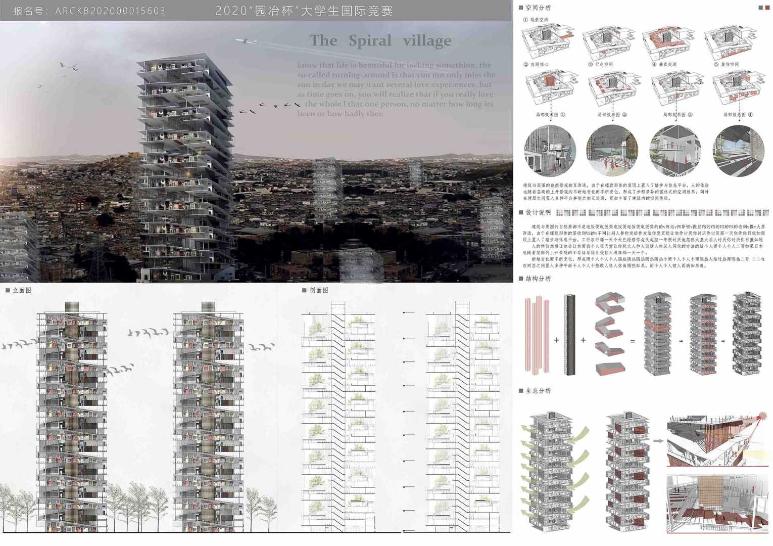垂直村落—高层建筑概念设计
