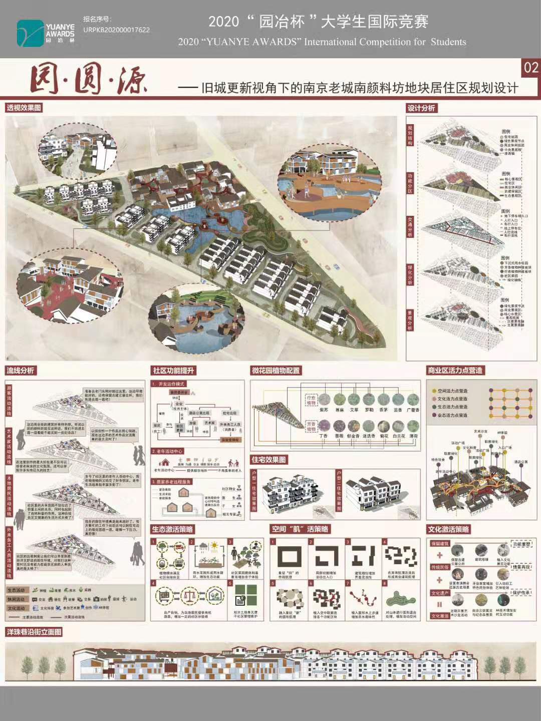 园·圆·源——旧城更新视角下的南京老城南颜料坊地块居住区规划设计