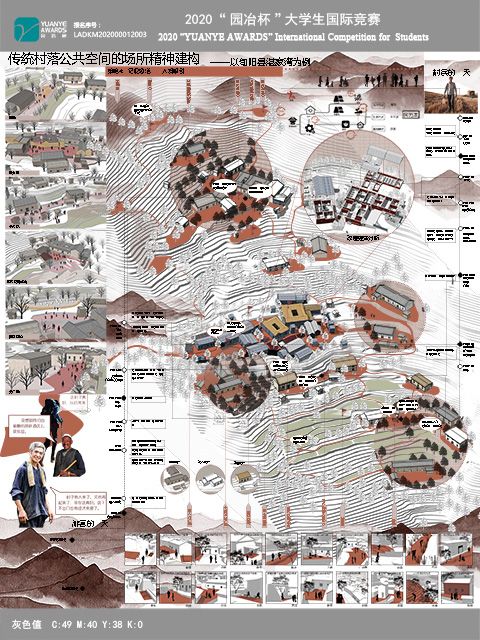 传统村落公共空间的场所精神构建——以旬阳县湛家湾为例