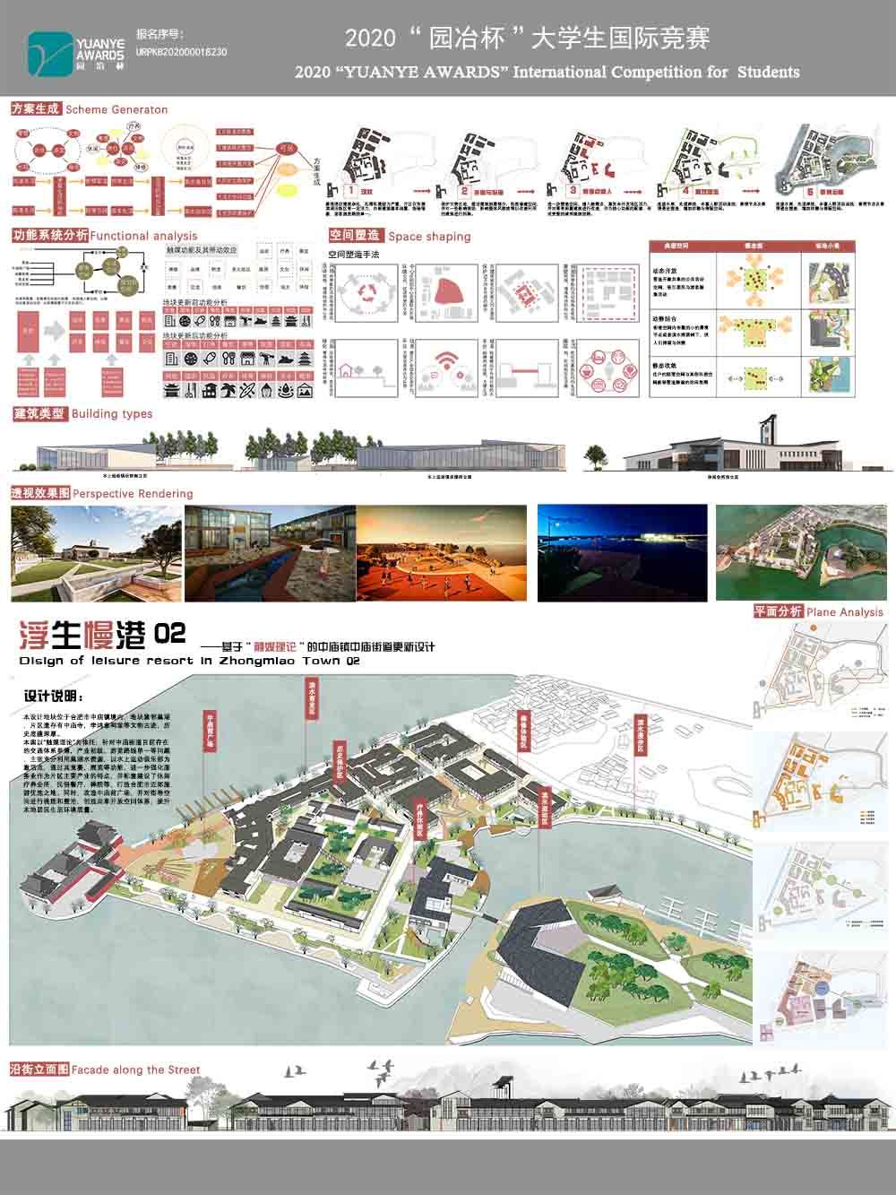 浮生慢港——基于触媒理论的中庙镇中庙街道更新设计