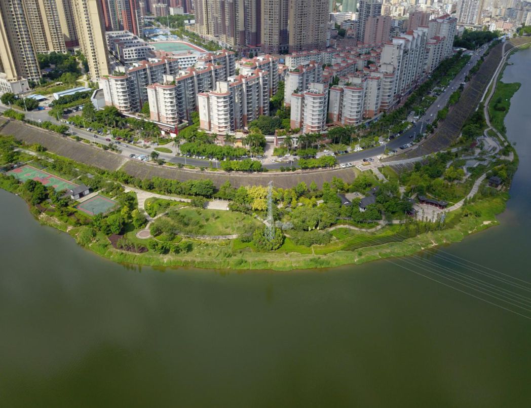 西枝江红楼滩公园