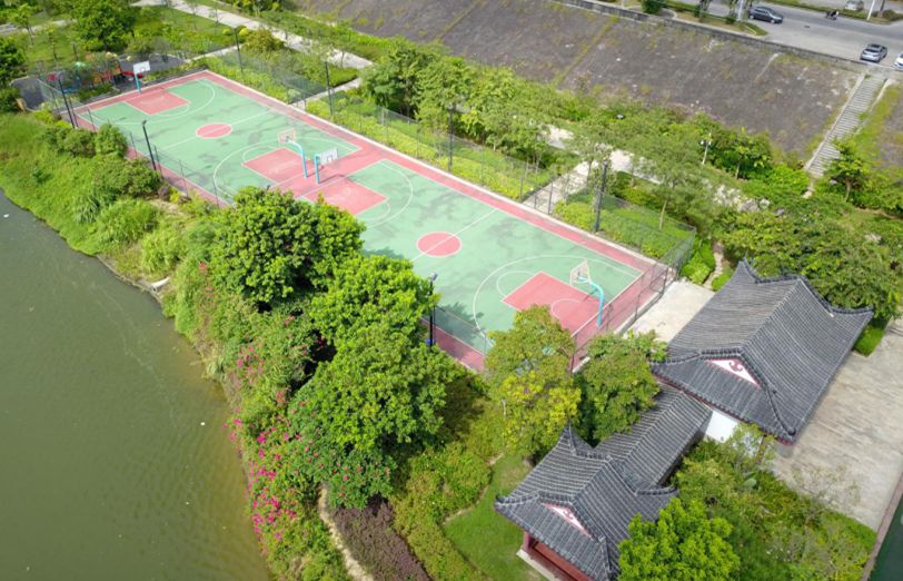 西枝江红楼滩公园