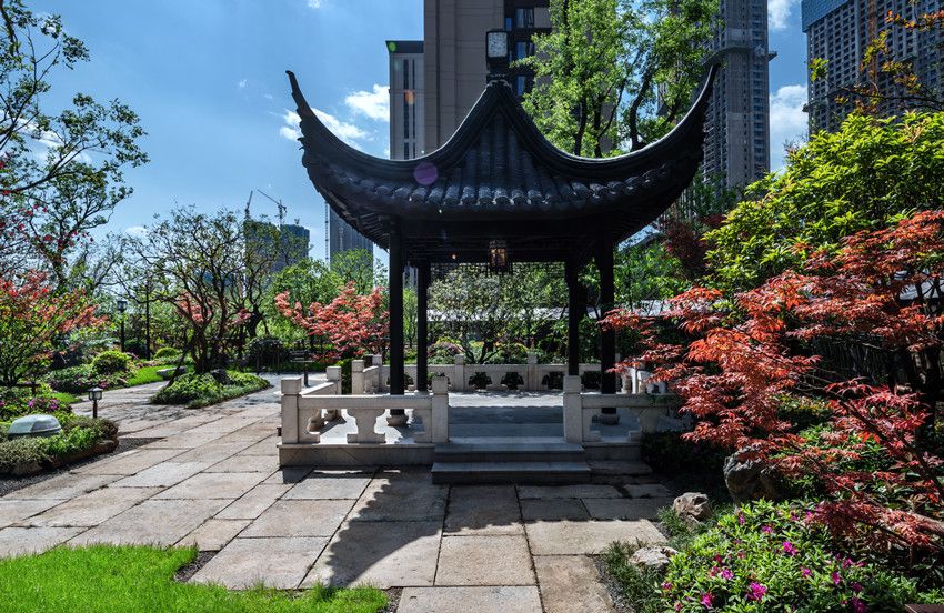 建发央著项目一标段景观工程