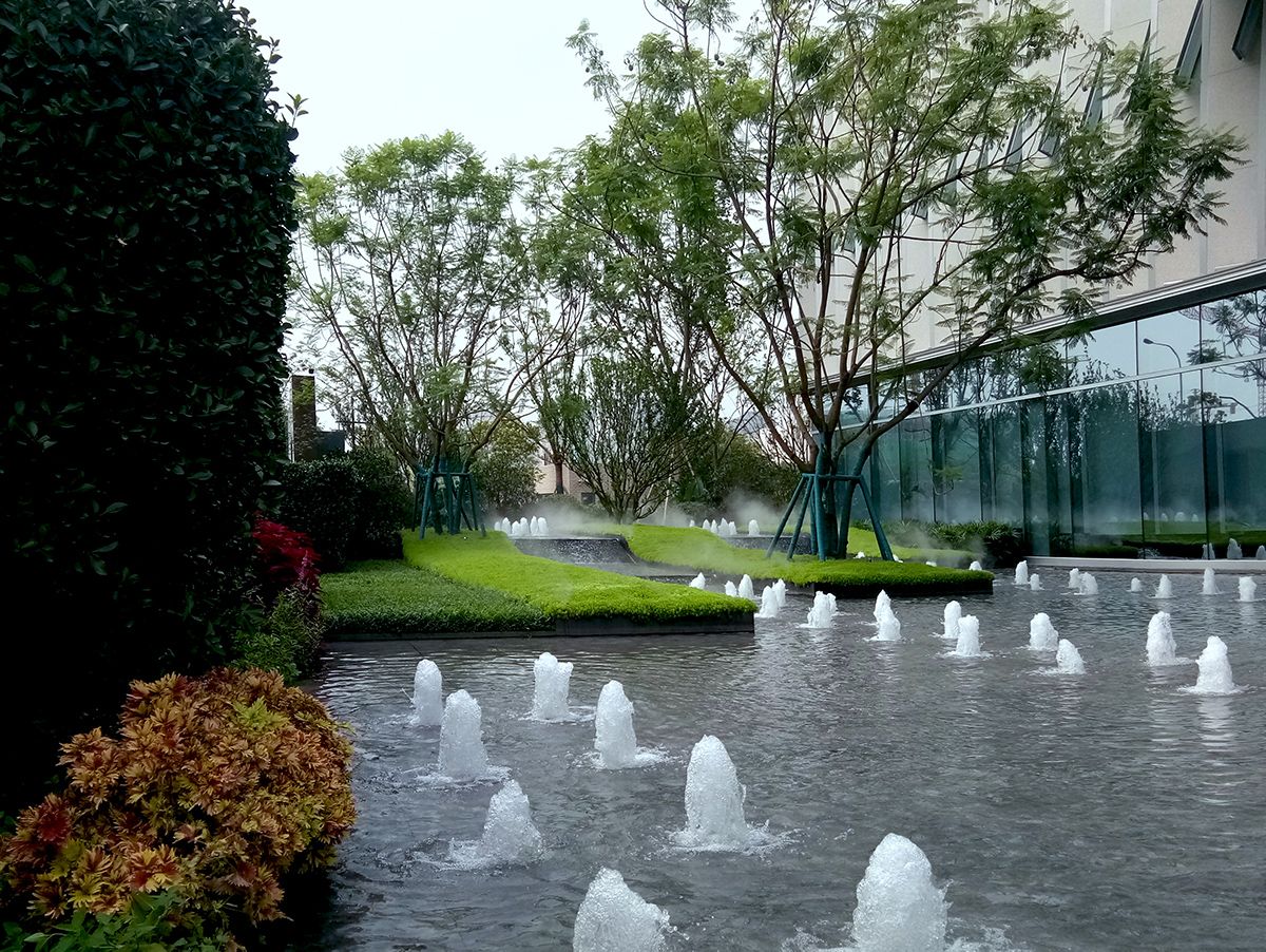 重庆洺悦芳华项目示范区园林景观工程