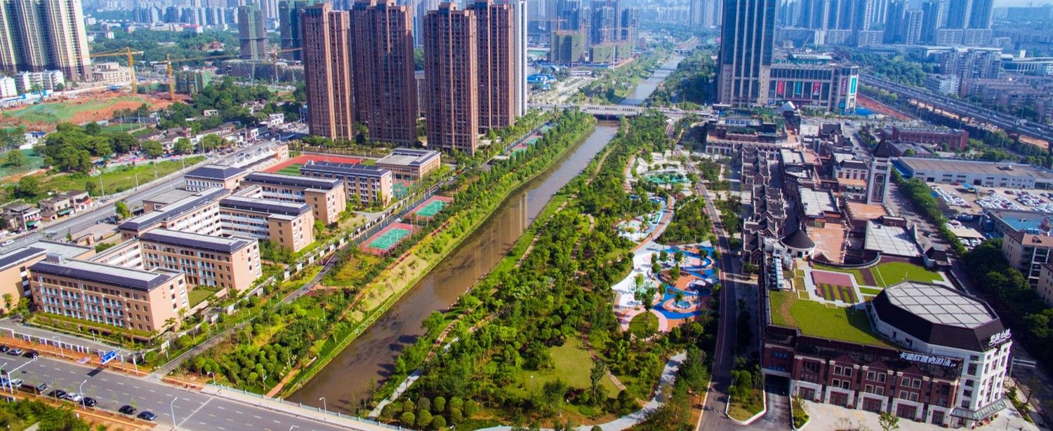 长沙圭塘河生态公园二期景观设计