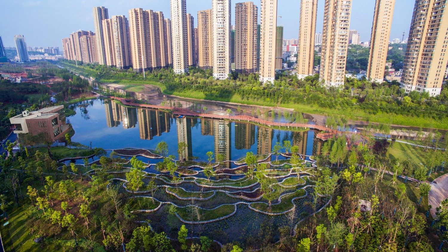 长沙圭塘河生态公园二期景观设计