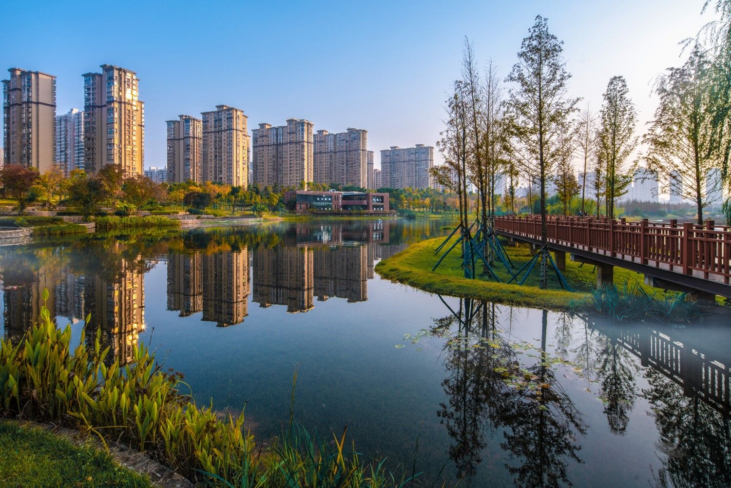 长沙圭塘河生态公园二期景观设计