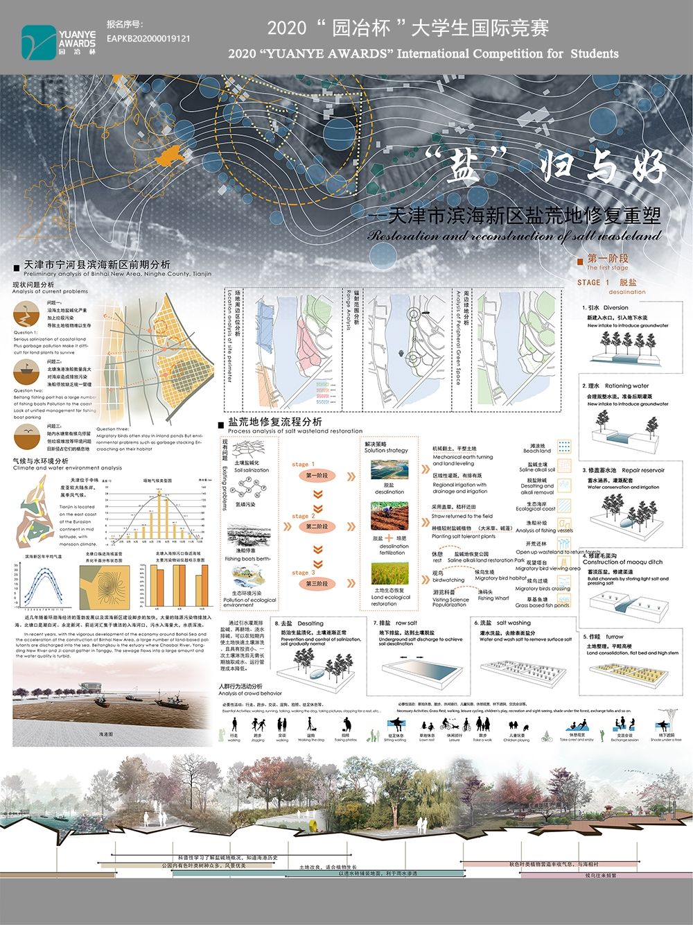 “盐”归于好----天津市滨海新区盐荒地修复重塑