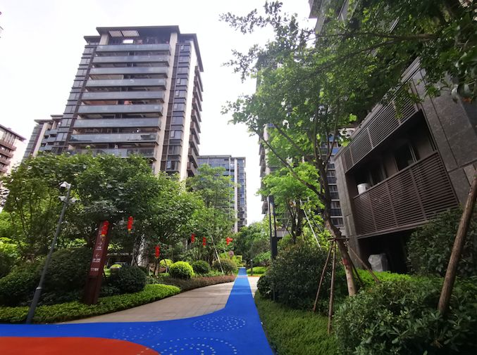 福州阳光城檀府项目高层及别墅景观绿化工程