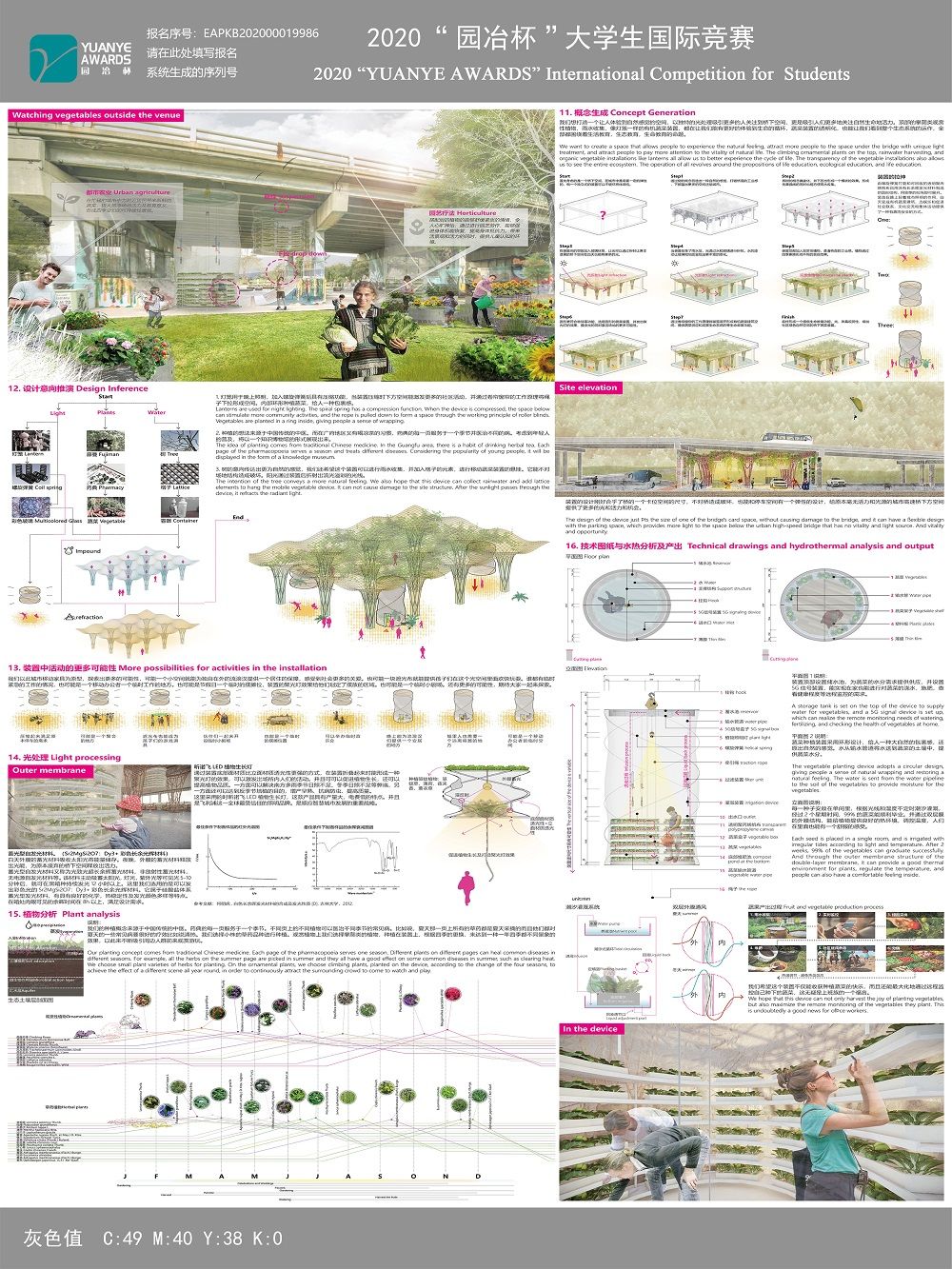 “生态反哺”城市移动家具 ——以广州市天河区华农门口桥下空间为例