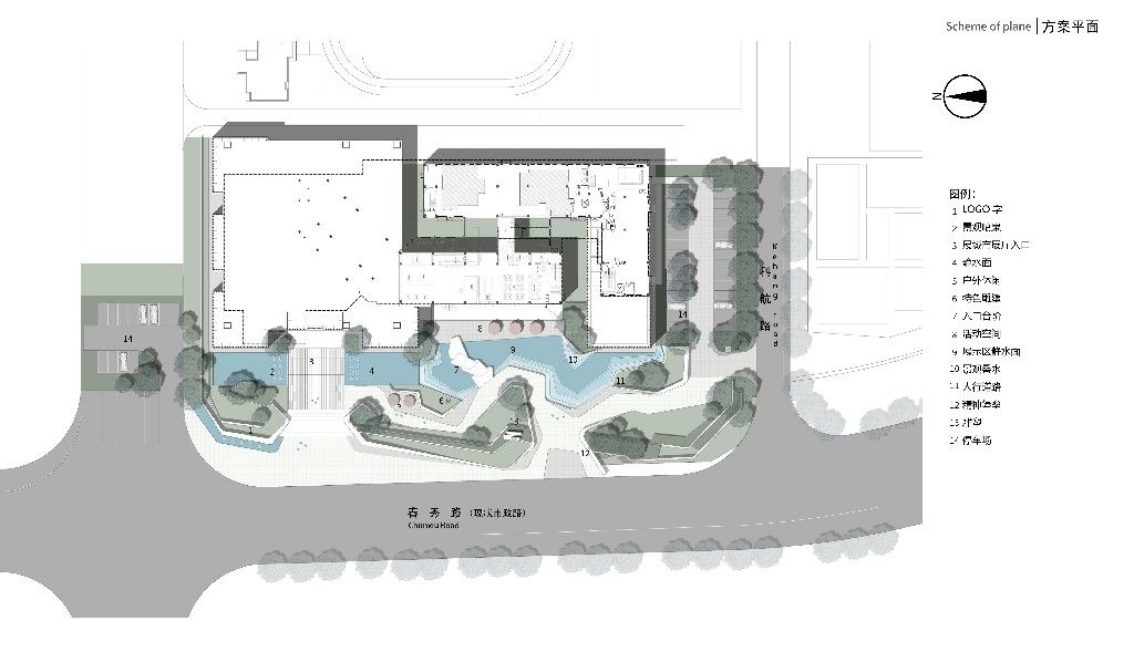 烯谷国际中心A-2地块建设项目一期景观工程