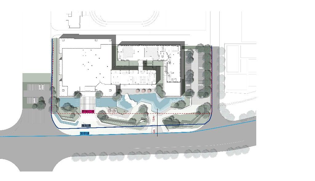烯谷国际中心A-2地块建设项目一期景观工程