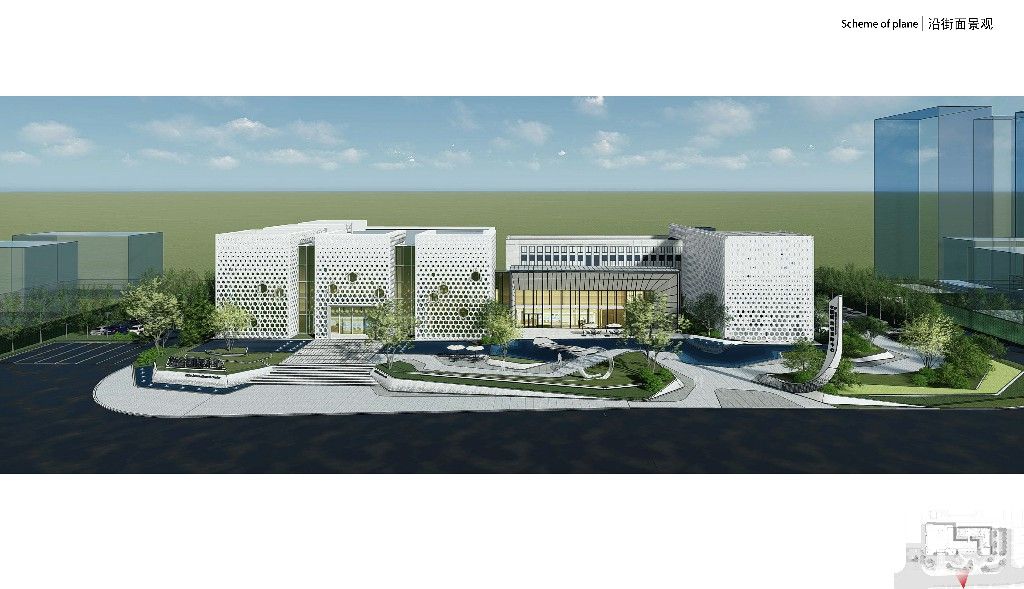 烯谷国际中心A-2地块建设项目一期景观工程