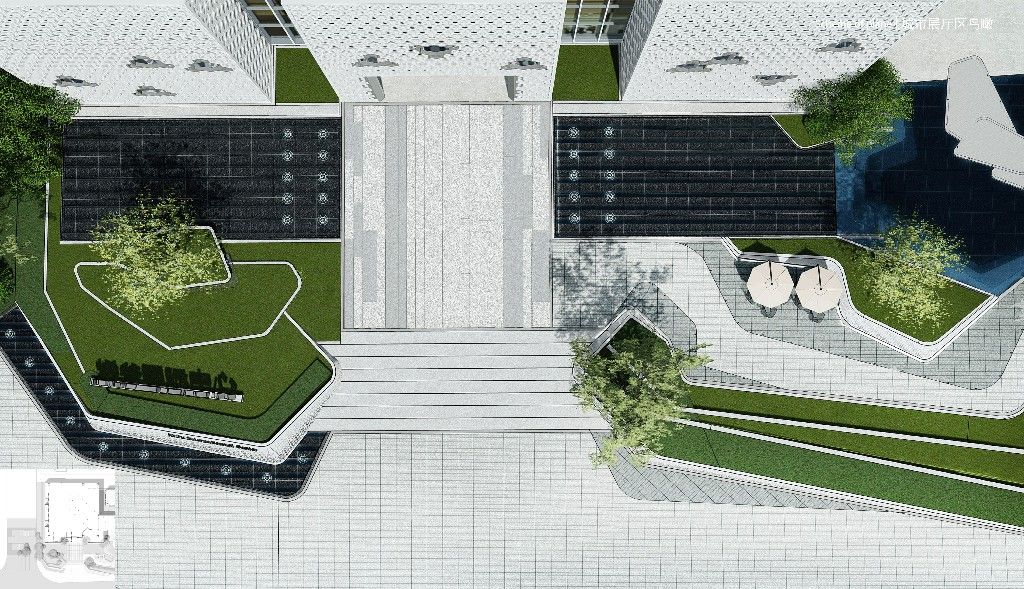 烯谷国际中心A-2地块建设项目一期景观工程