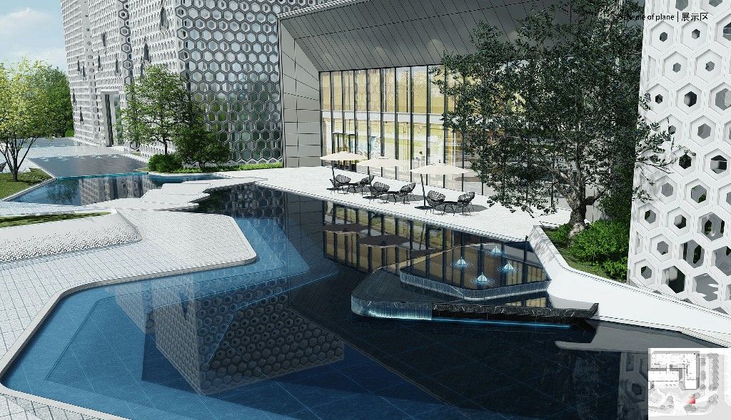 烯谷国际中心A-2地块建设项目一期景观工程