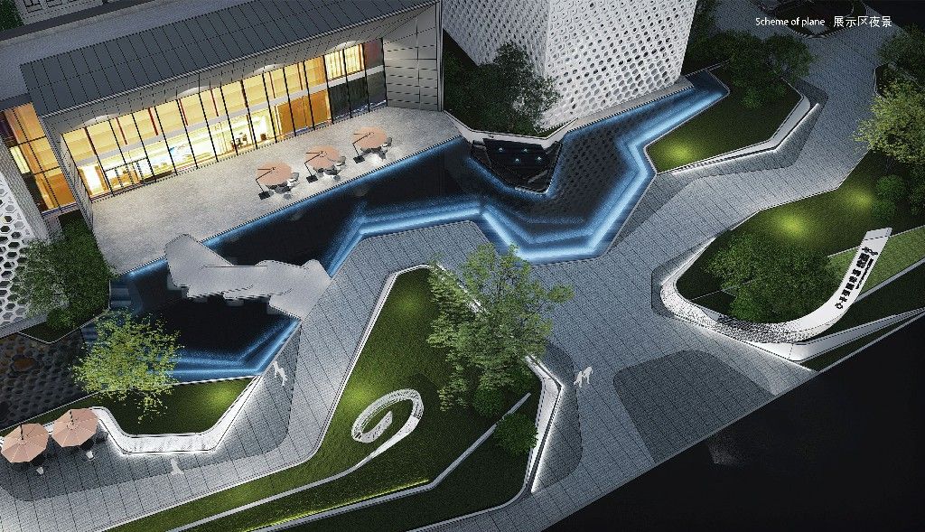 烯谷国际中心A-2地块建设项目一期景观工程