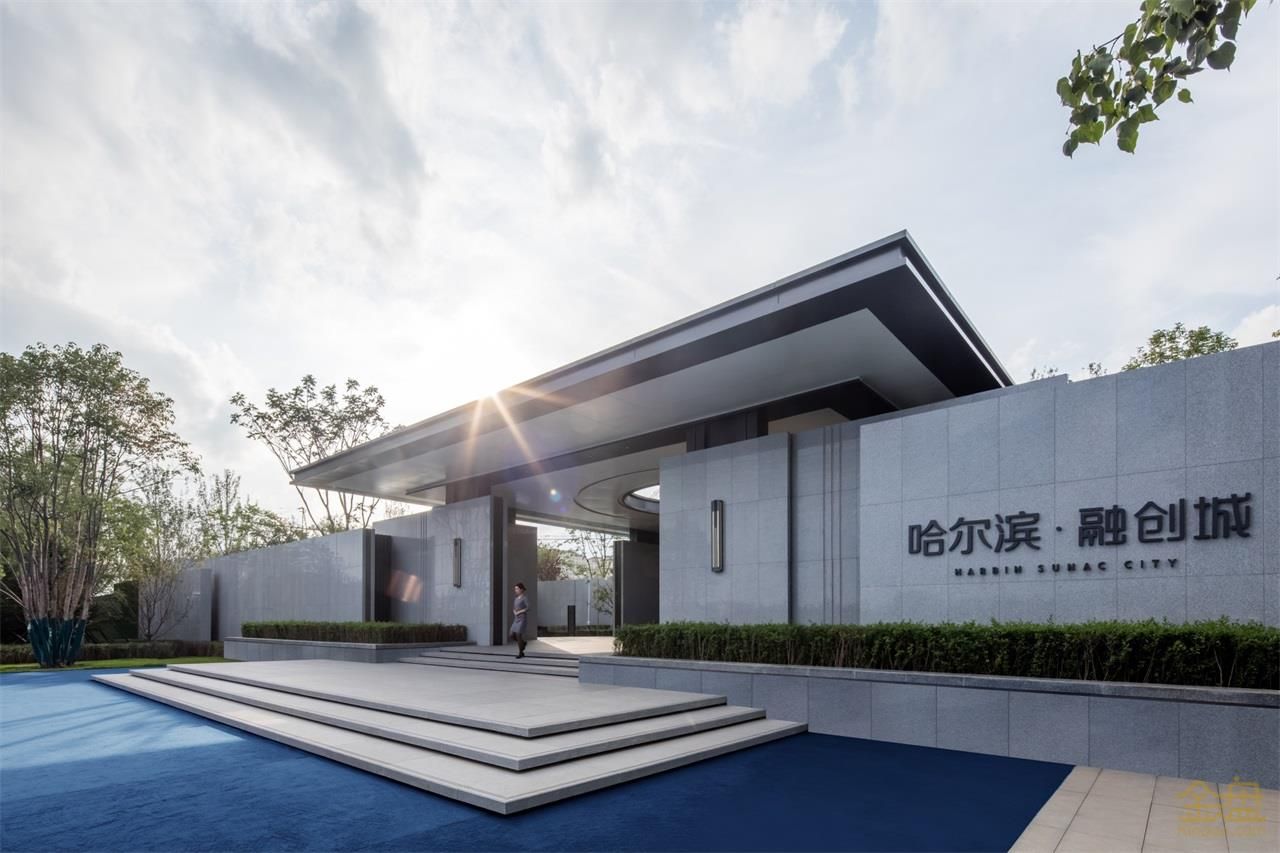 哈尔滨融创城正售示范区景观工程