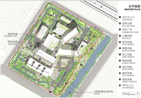 泰康同济（武汉）医院项目景观（境内设计院）设计