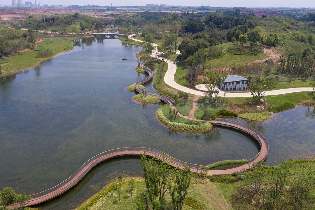 淮州新城杨溪湖湿地公园规划设计