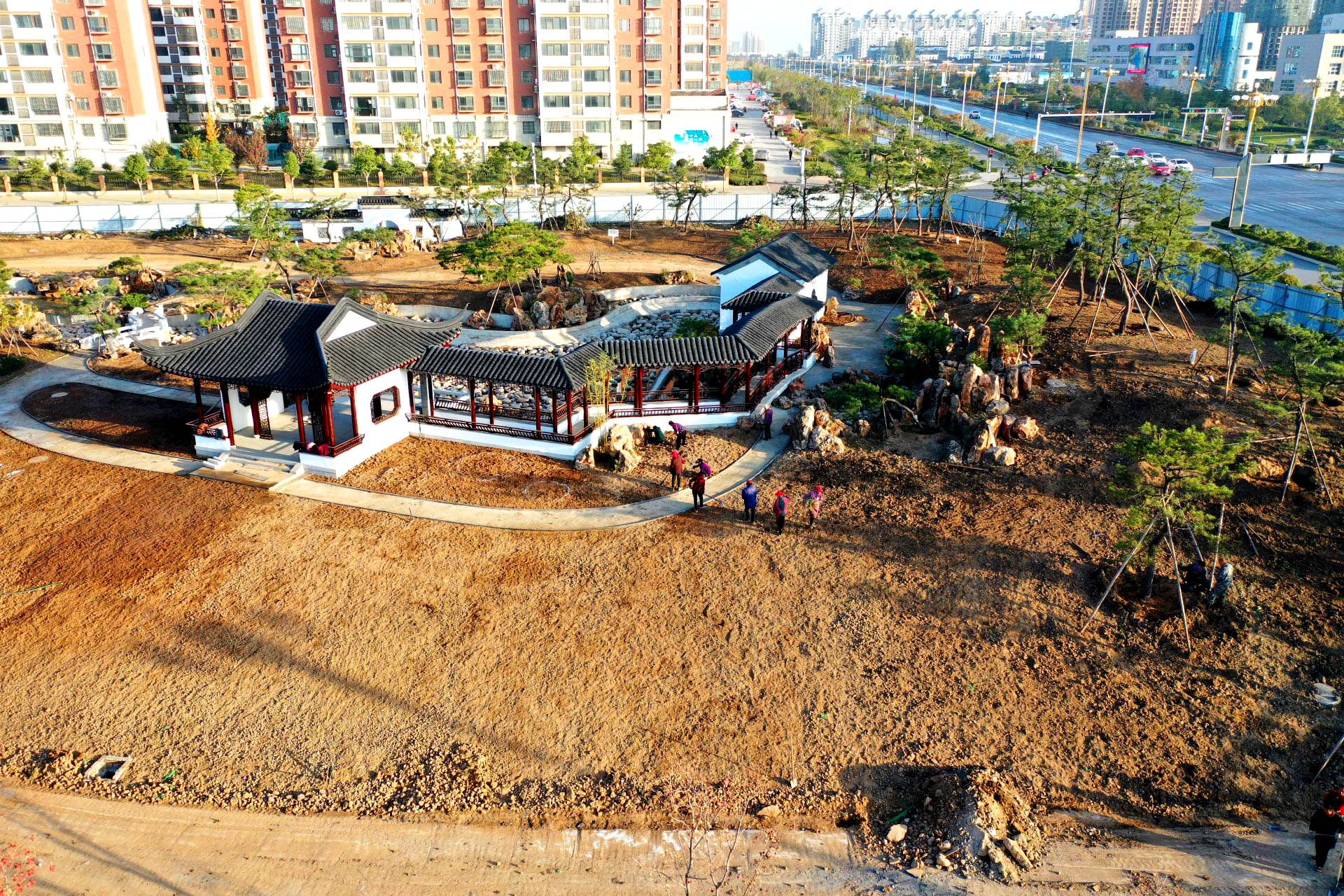 遂平县城区绿化工程总承包服务采购项目A包(玉湖区土方假山景石及文化景观提升)