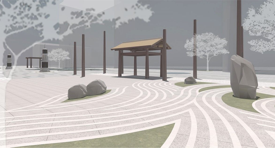 广州大佛寺北广场景观设计