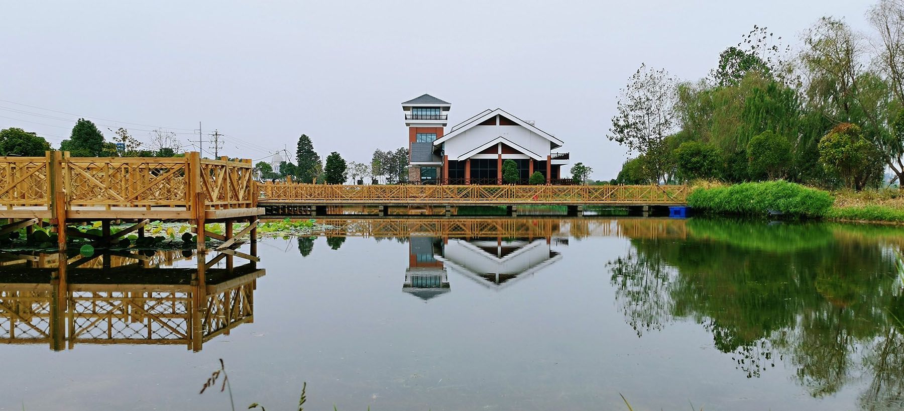 武汉市杜公湖国家湿地公园景观建设工程