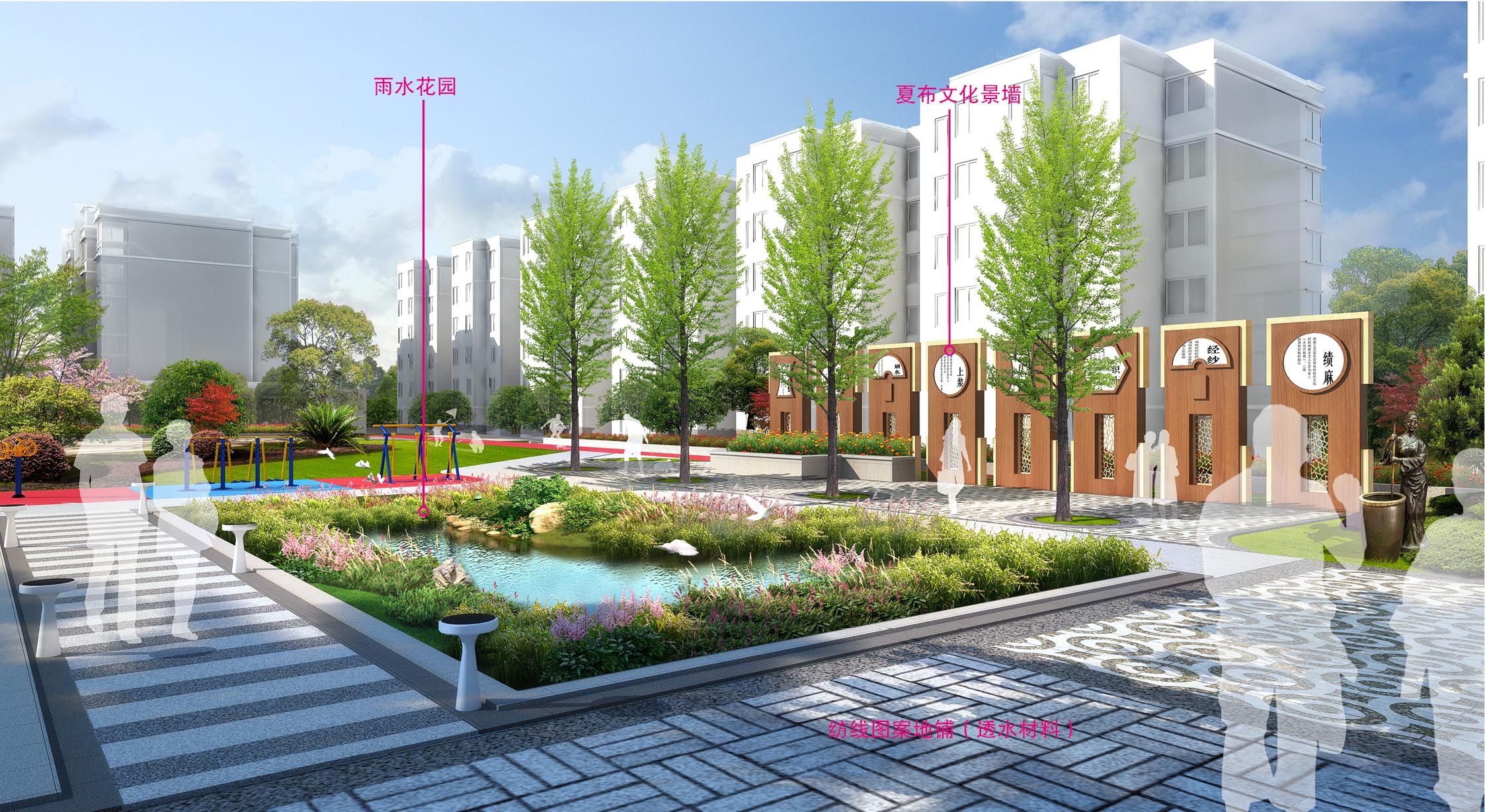 唤醒老旧社区沉睡的免疫力——抚州市抚纺社区改造园林景观设计方案