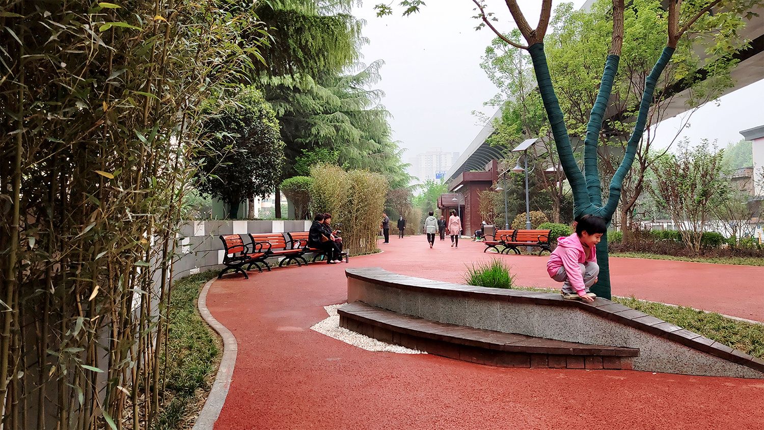西安市碑林区建工路桥下空间改造提升项目