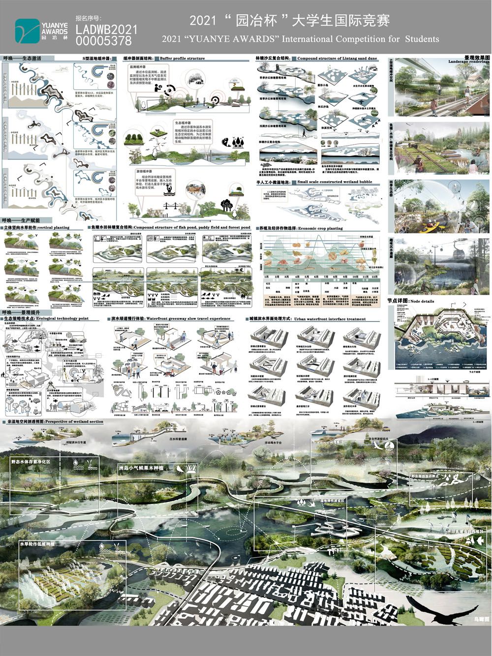 呼唤——生态修复视角下哈尔滨市呼兰河口湿地景观规划设计