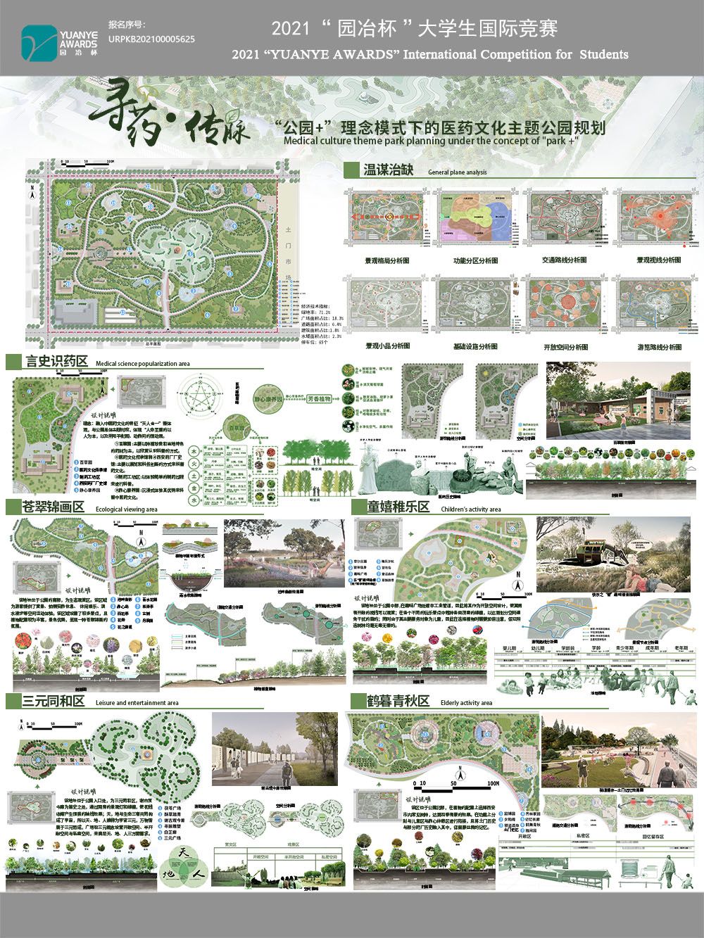 寻药·传脉——“公园+”理念模式下的医药文化主题公园规划