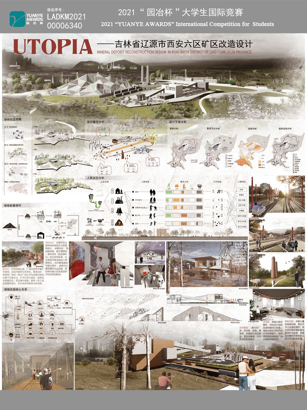 乌托邦——吉林省辽源市西安六区矿区改造设计