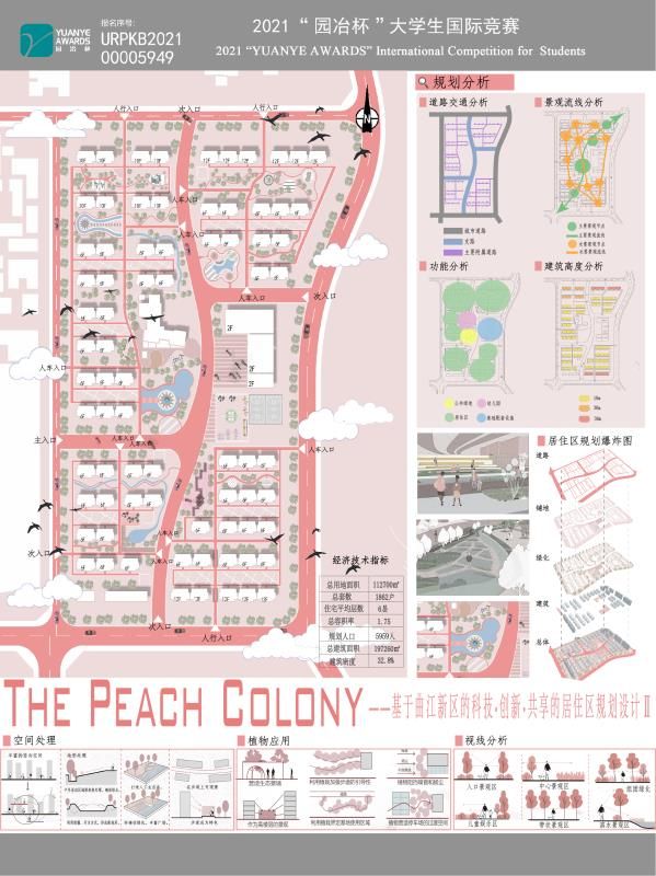 《The Peach Colony-居住区规划设计 》