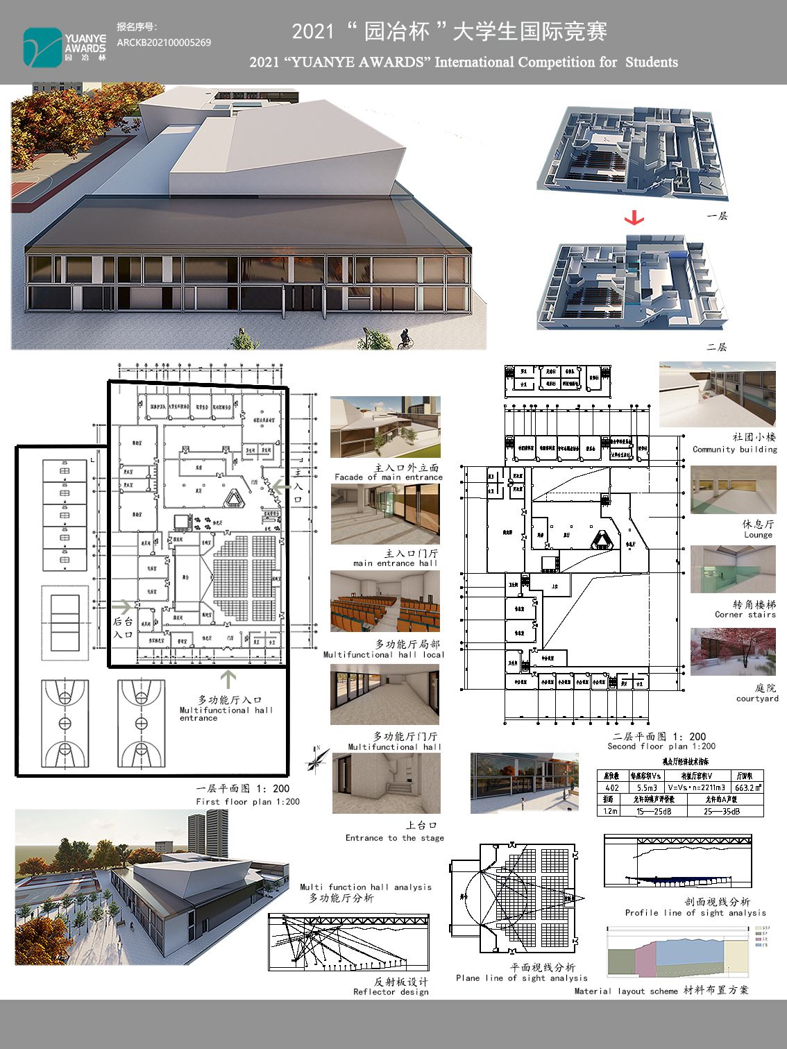 钢铁森林·大学生活动中心设计