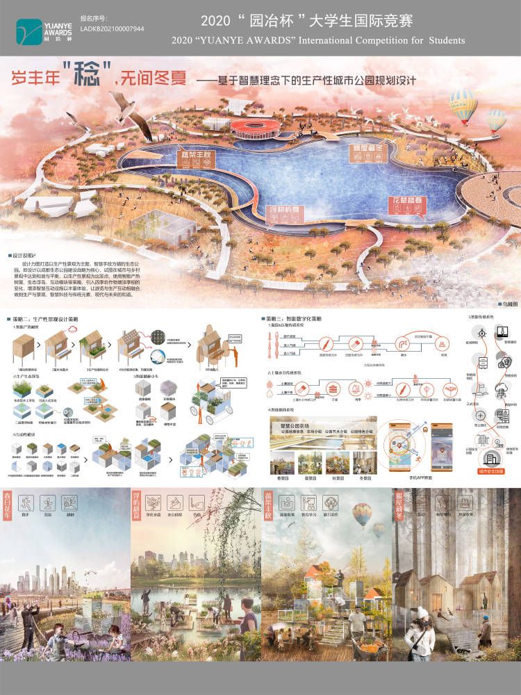 岁丰年稔，无间冬夏——基于智慧理念下的生产性城市公园规划设计