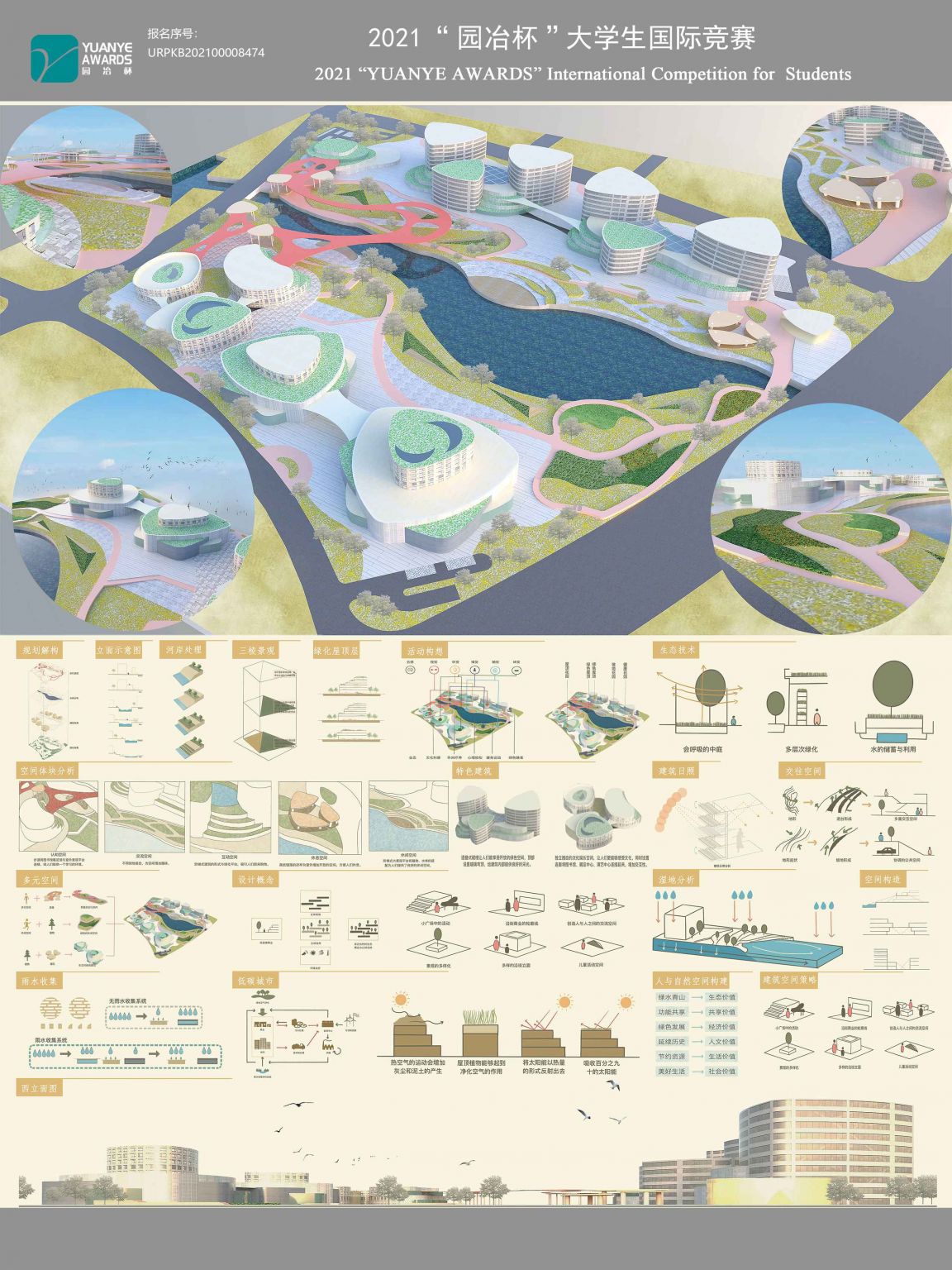 汤水丝绿·枯城活新——南京汤山城市生态综合体规划设计
