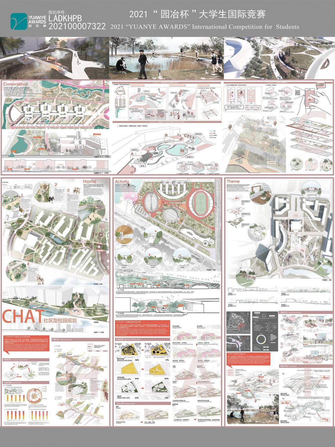 CHAT社区型校园规划